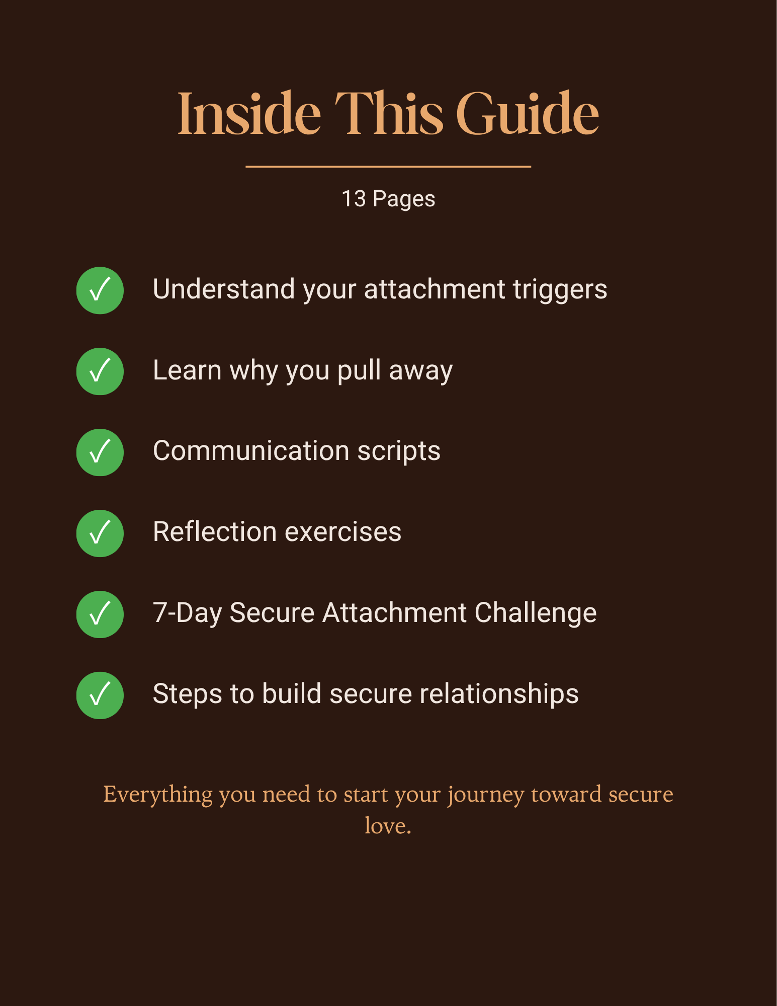 Avoidant Attachment Reset
